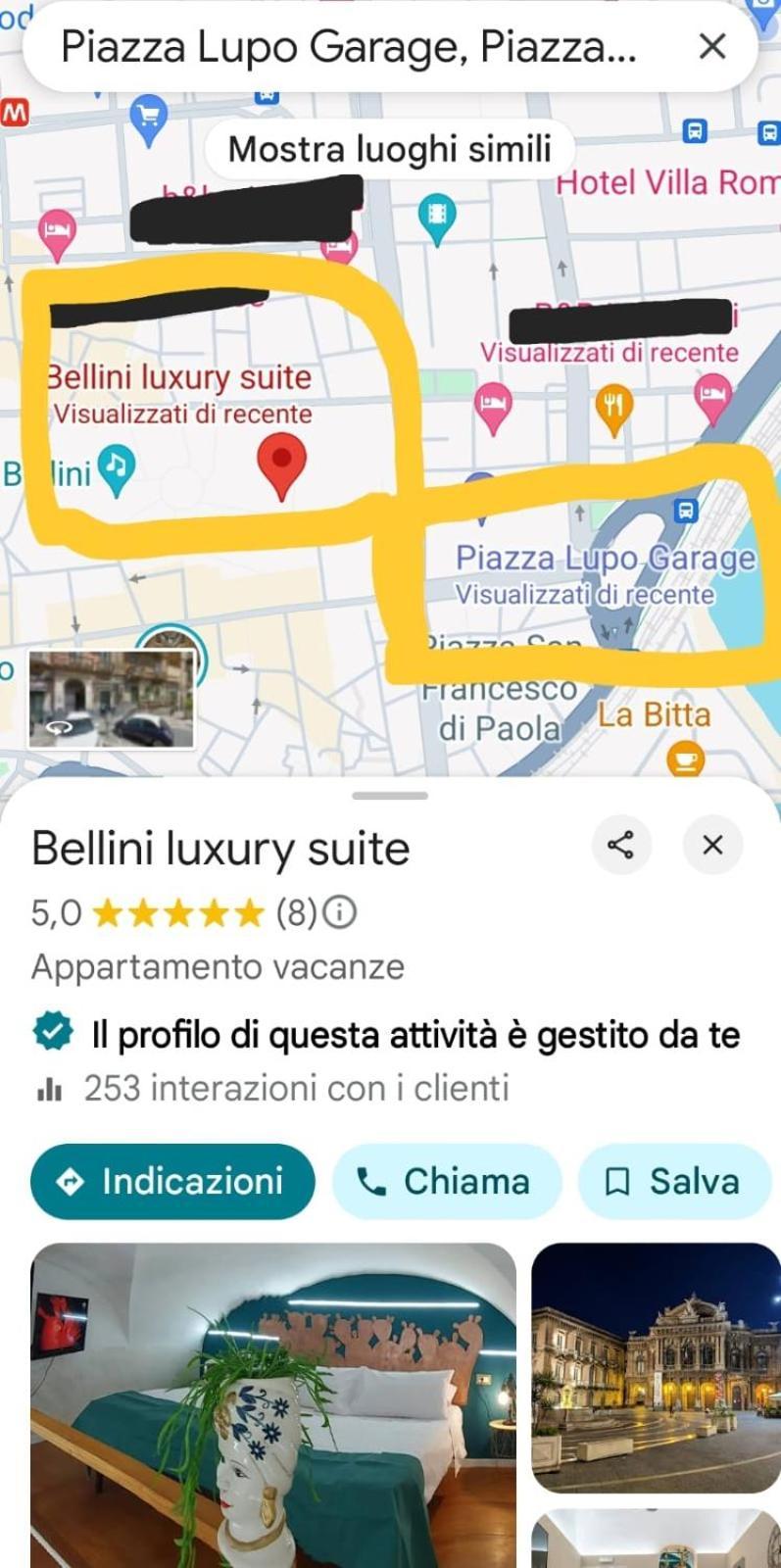 Bellini Luxury Suite Katania Zewnętrze zdjęcie